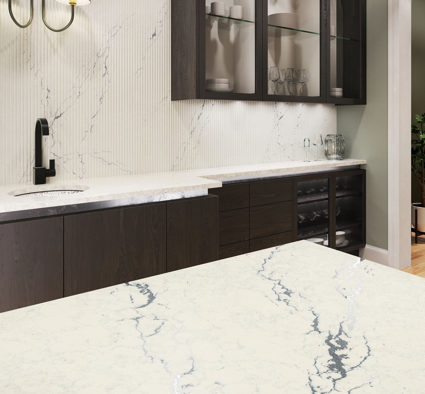 Kitchen quartz countertops | Brian's Flooring & Design