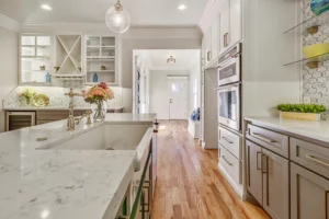 Quartz countertops in the Kitchen | Brian's Flooring & Design