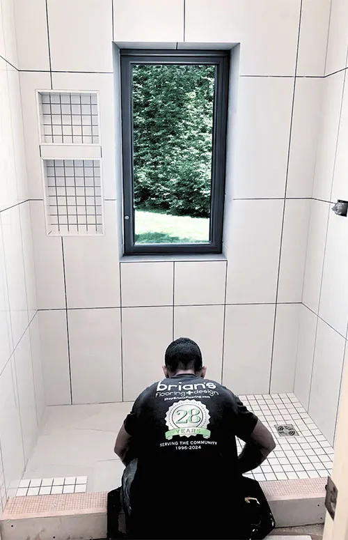 Shower Renovation | Brian's Flooring & Design