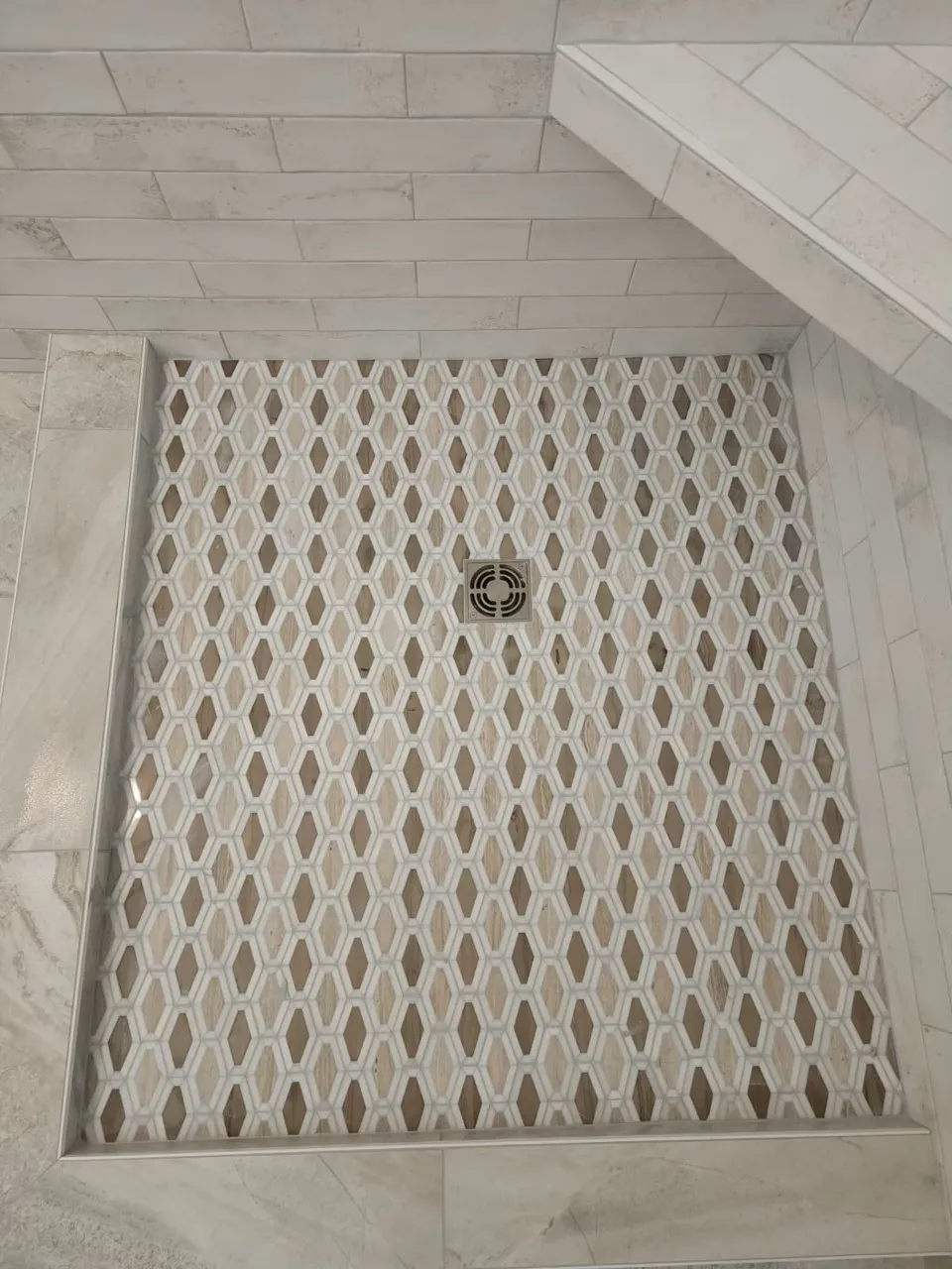 Shower floor | Brian's Flooring & Design