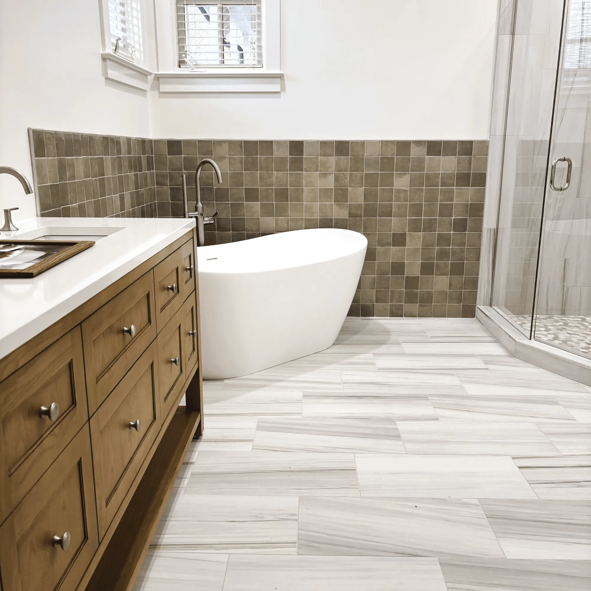 Bathroom flooring | Brian's Flooring & Design